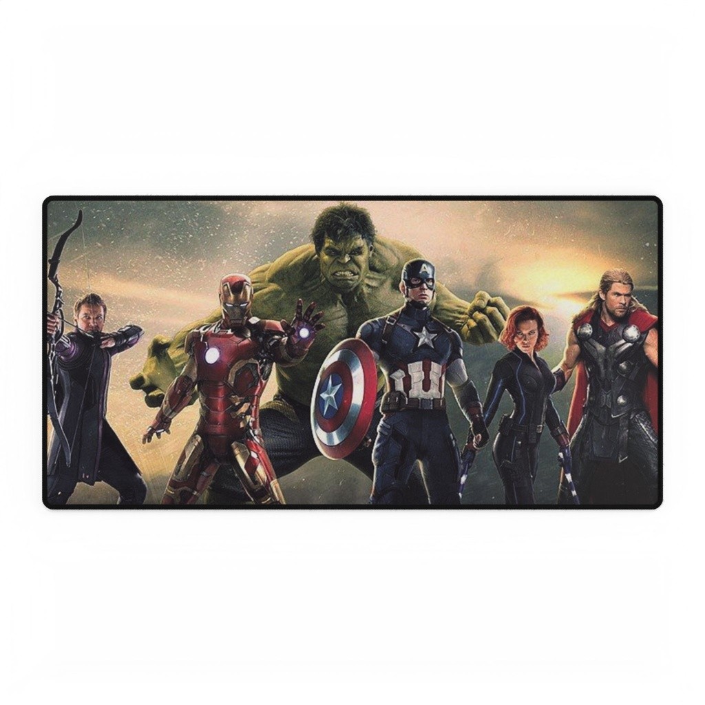 Marvel Cinematic Universe Avengers Movie Lineup Mouse Pad Desk Mats