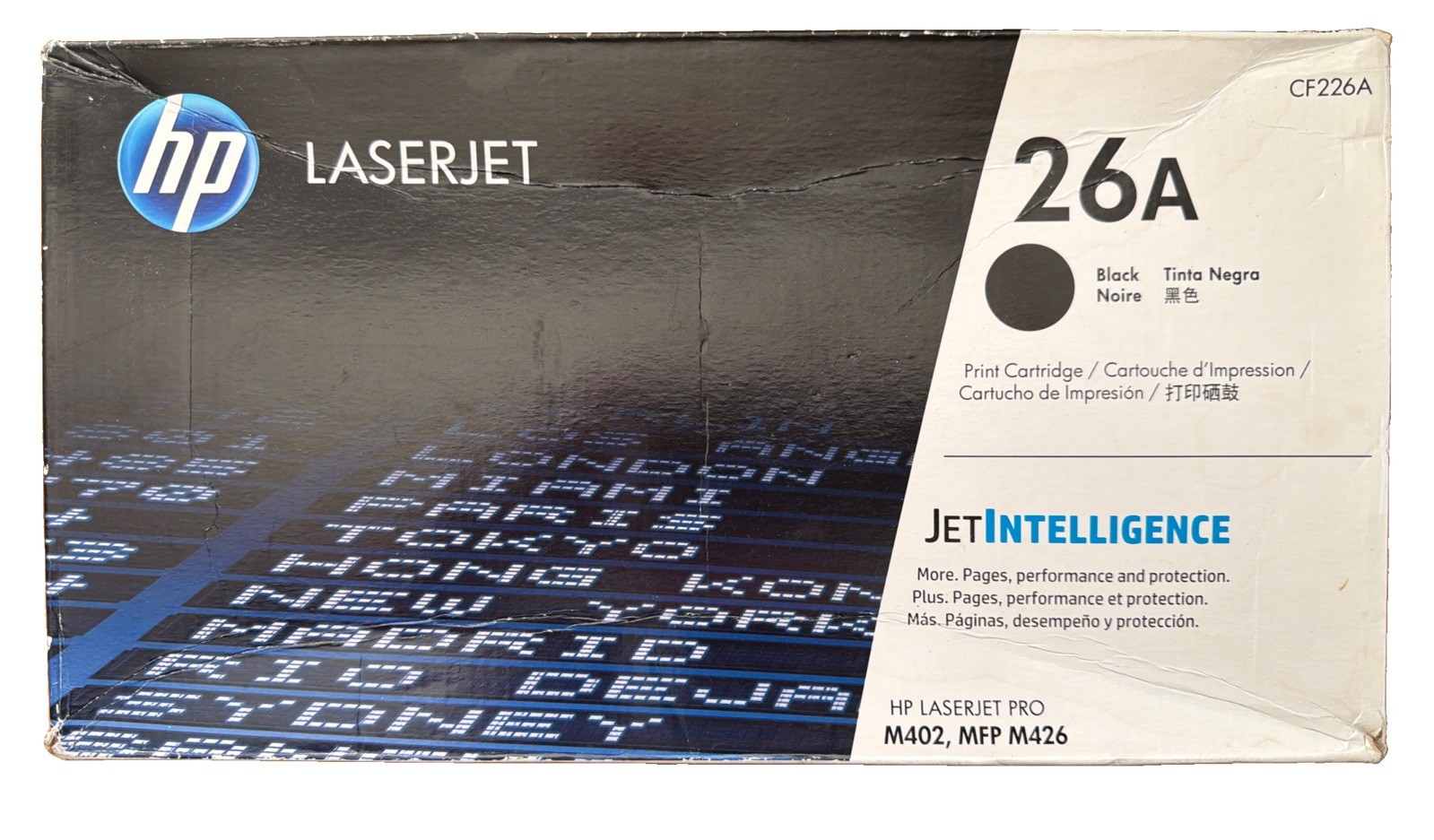 NEW Genuine HP 26A CF226A Black LaserJet Pro Toner Print Cartridge - Sealed OEM