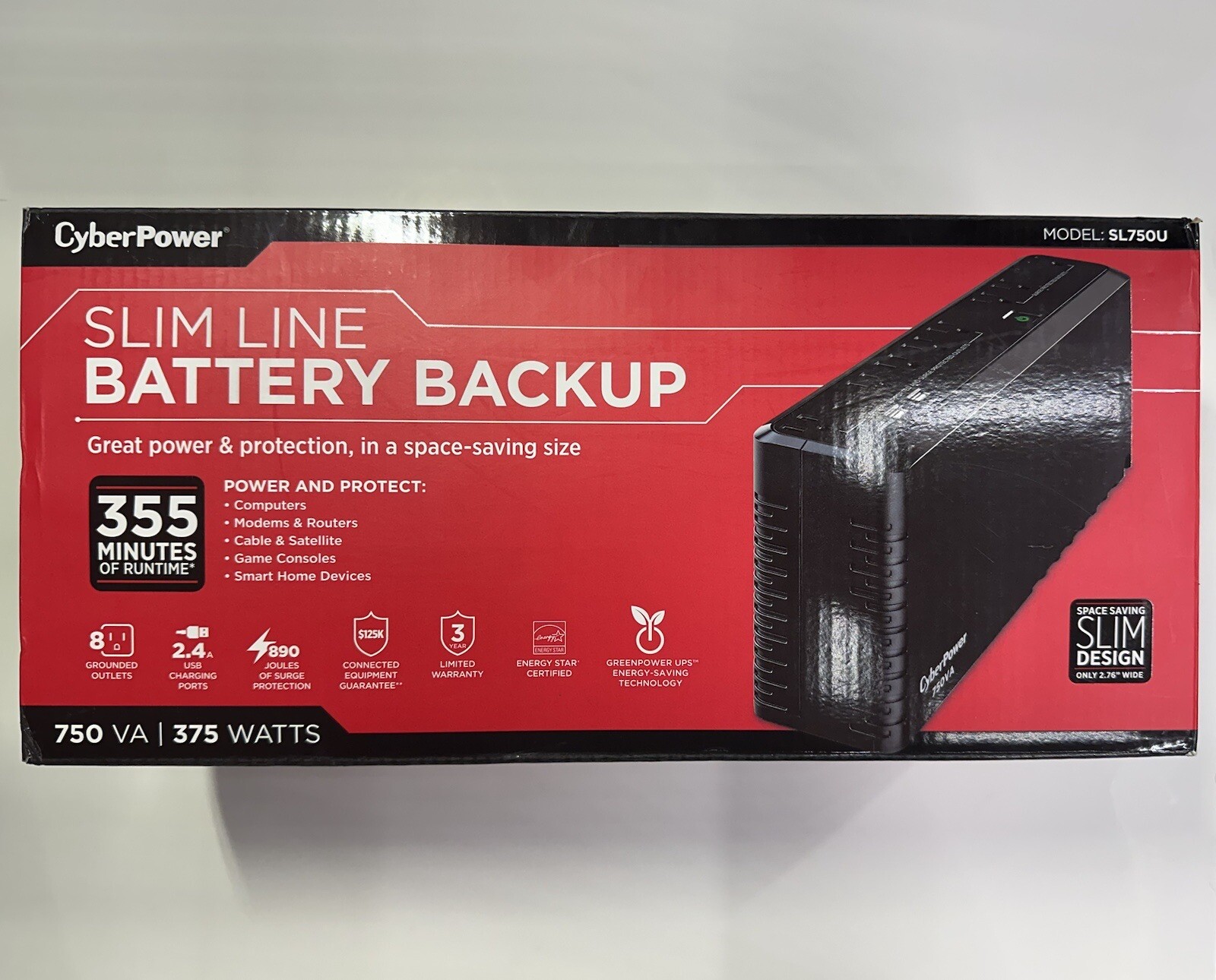 CyberPower Slim Tower UPS (SL750U)