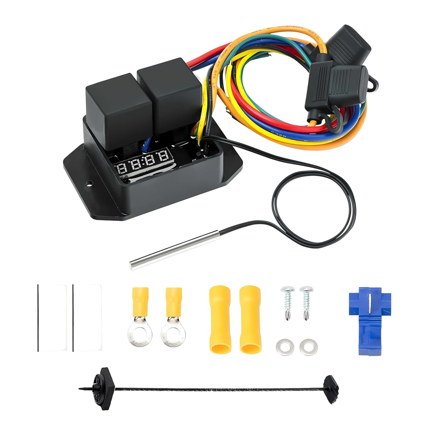 Digital Thermatic Fan Switch - 24V, Adjustable Temperature