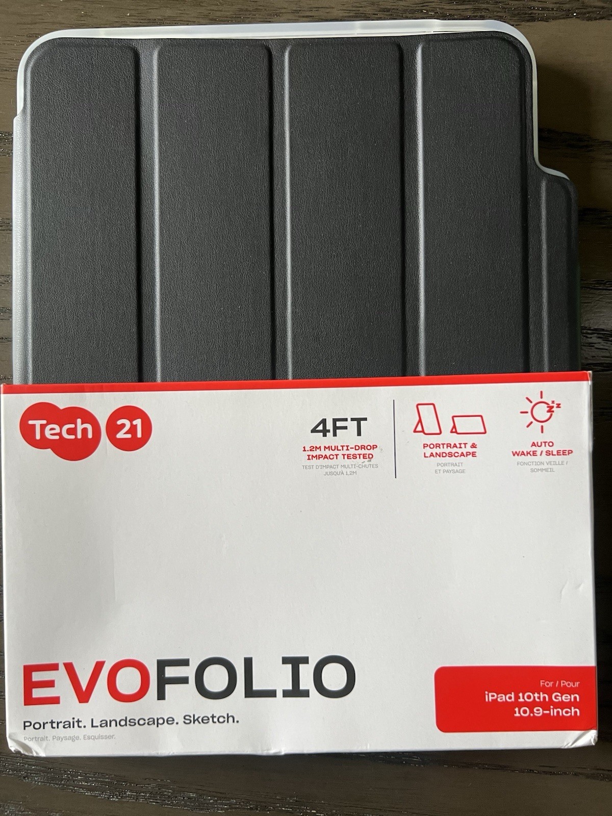 EvoFolio - Apple iPad 10th/11th Gen Case - Black