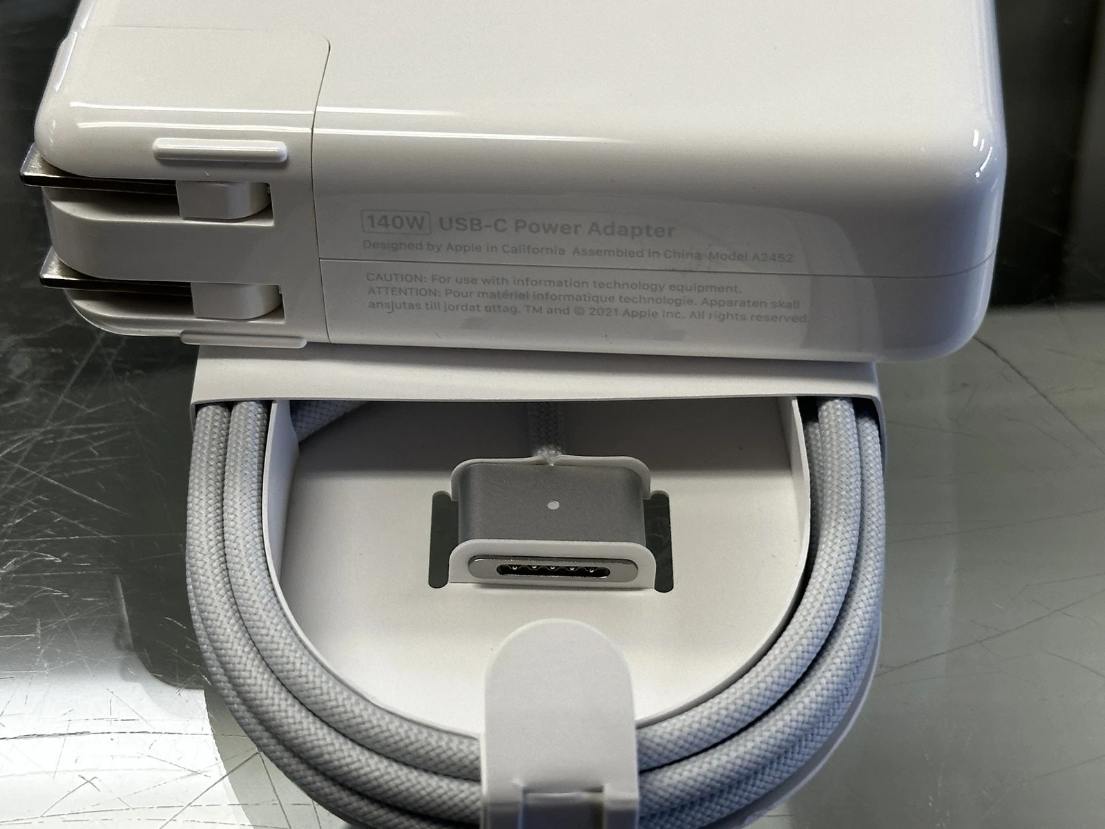 Genuine 140W Charger For Apple MacBook Pro 16 14 inch A2681 A2485 A2779 A2780 US