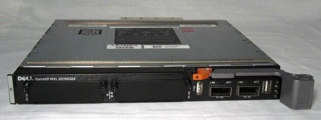 Dell Force10 MXL 10/40GBE 2 Port QSFP+ Switch Module 1C01H For M1000E