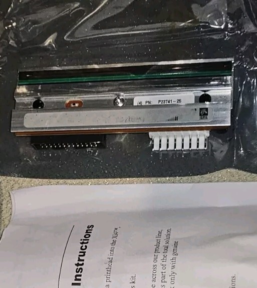 Genuine Zebra P1046696-016 Printhead 300 dpi for ZE500-4 Label Printer -Plz Read