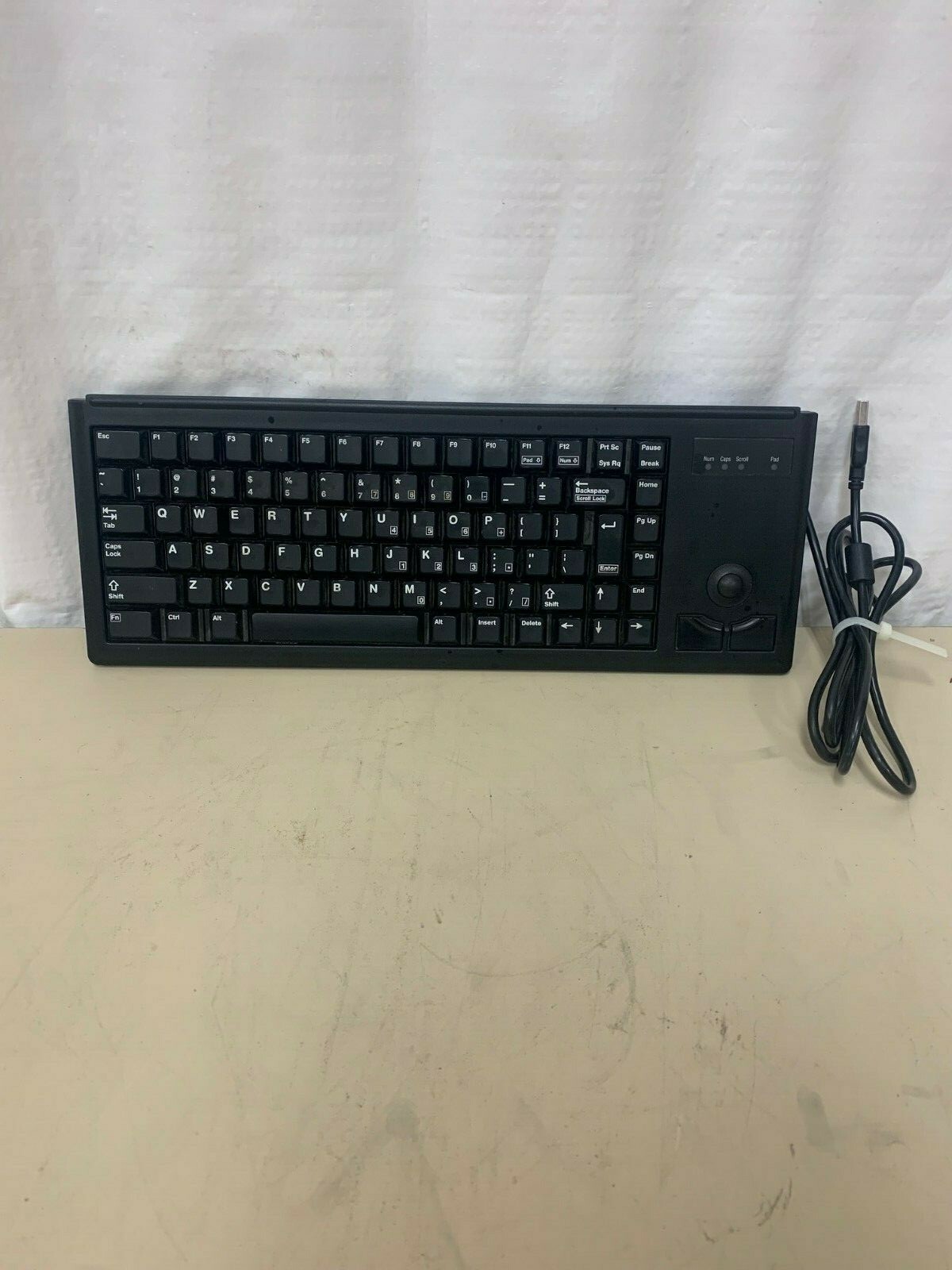 Cherry G84-4400PTBUS Trackball Ultraslim Keyboard