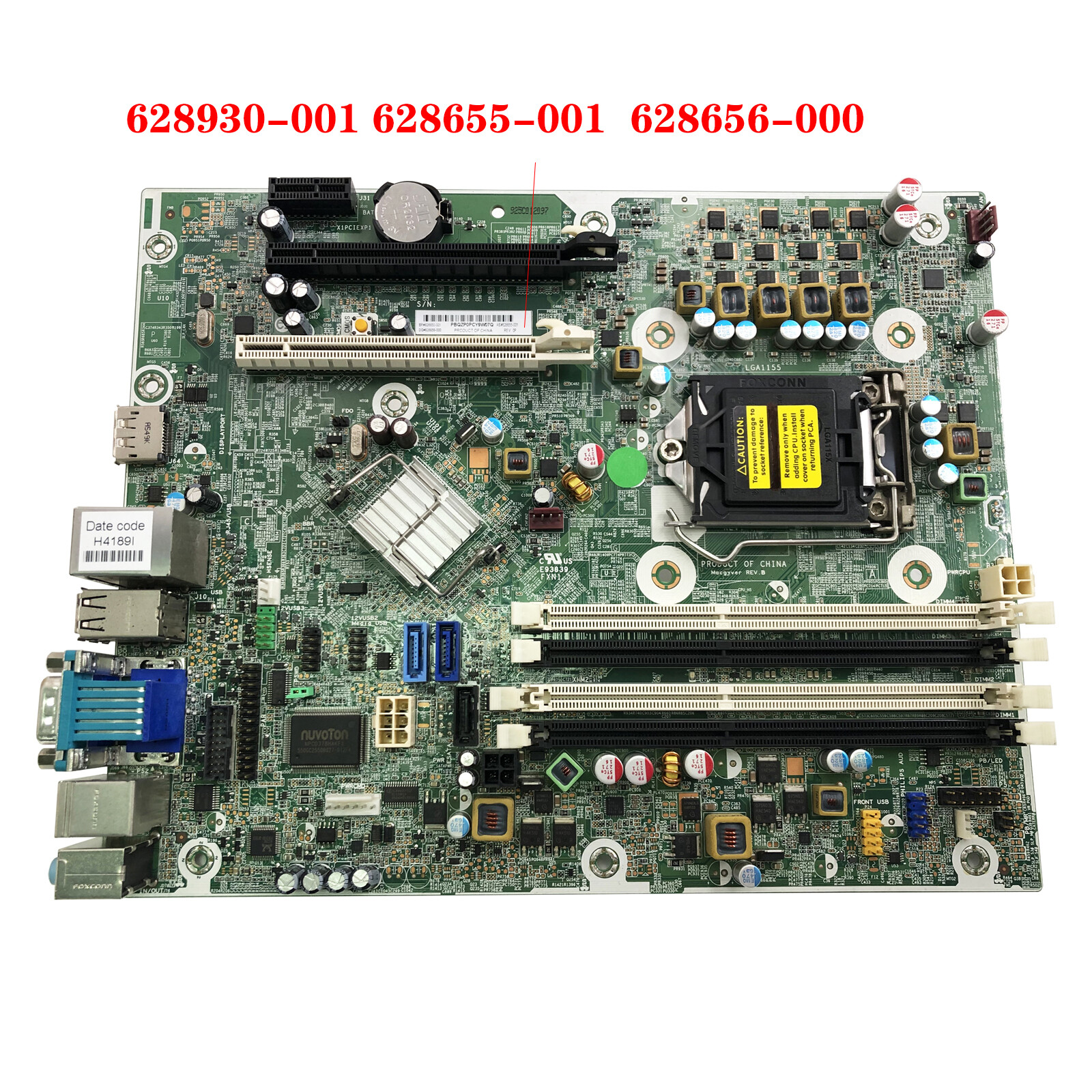 FOR HP RP 5800 POS Motherboard DDR3 628930-001 628655-001  628656-000 32G