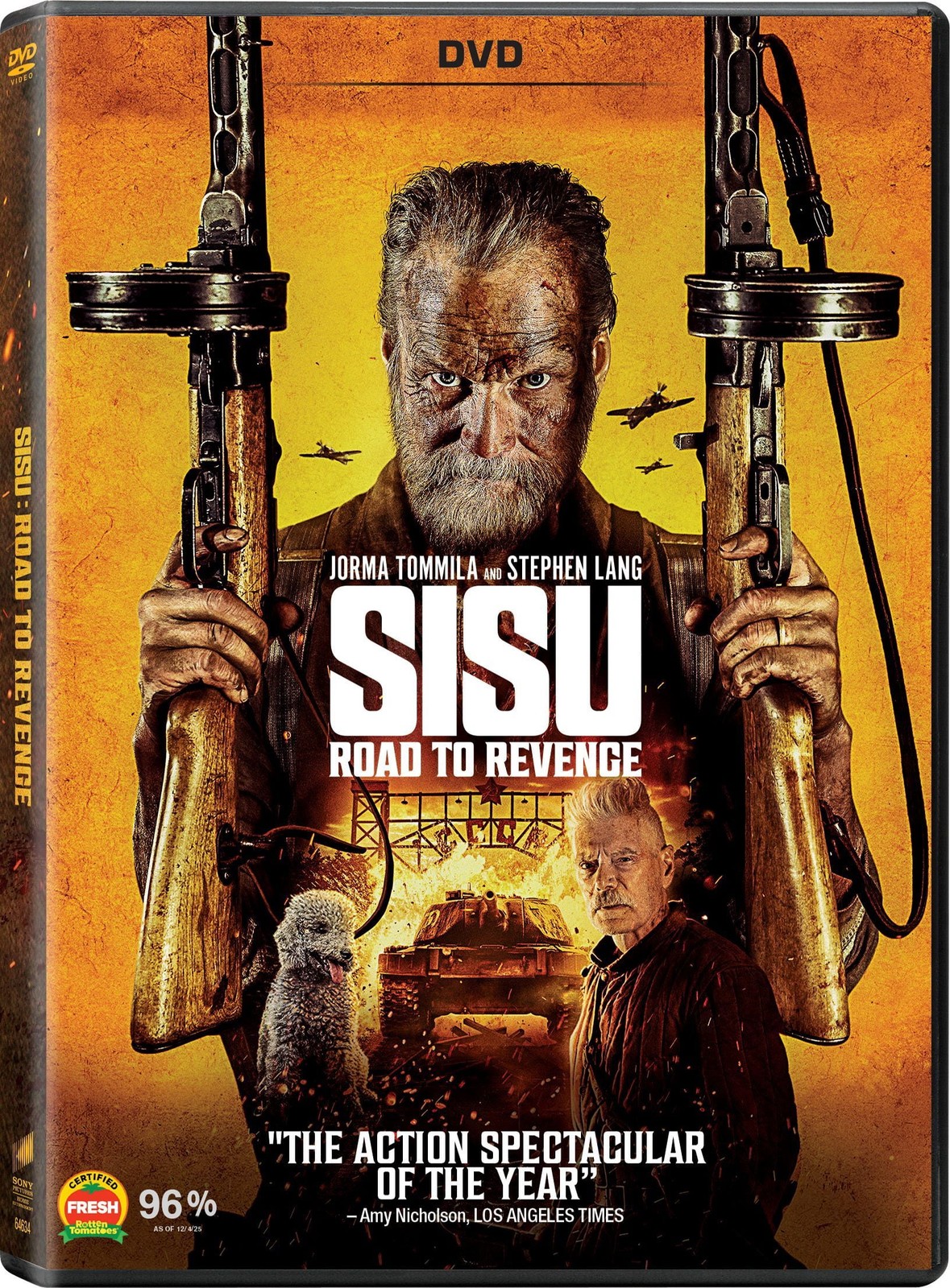 Sony Pictures Home Entertainment Sisu Road to Revenge DVD Movie, Action &