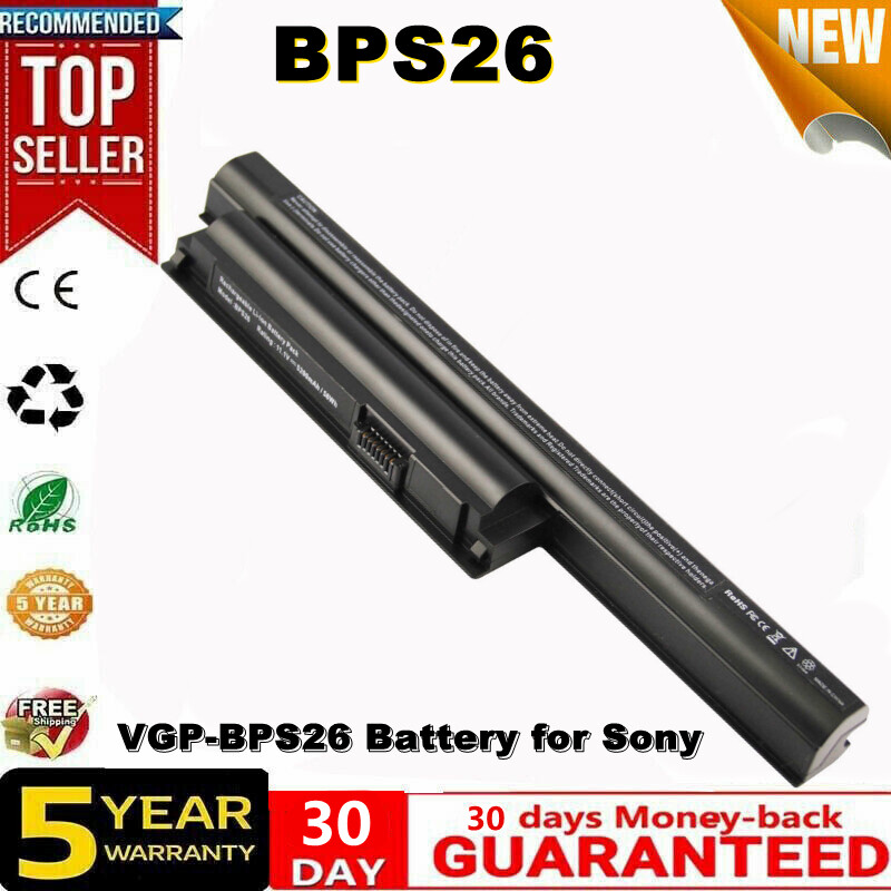 For Sony VAIO VGP-BPS26 VGP-BPL26 Battery VGP-BPS26A PCG-61A12L PCG-61A13L