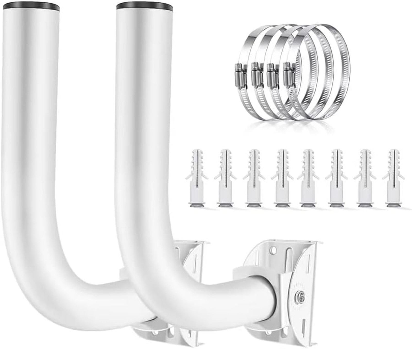 Wireless Bridge Bracket Mount Kit Pole Wall Adjustable for Outdoor Antenna