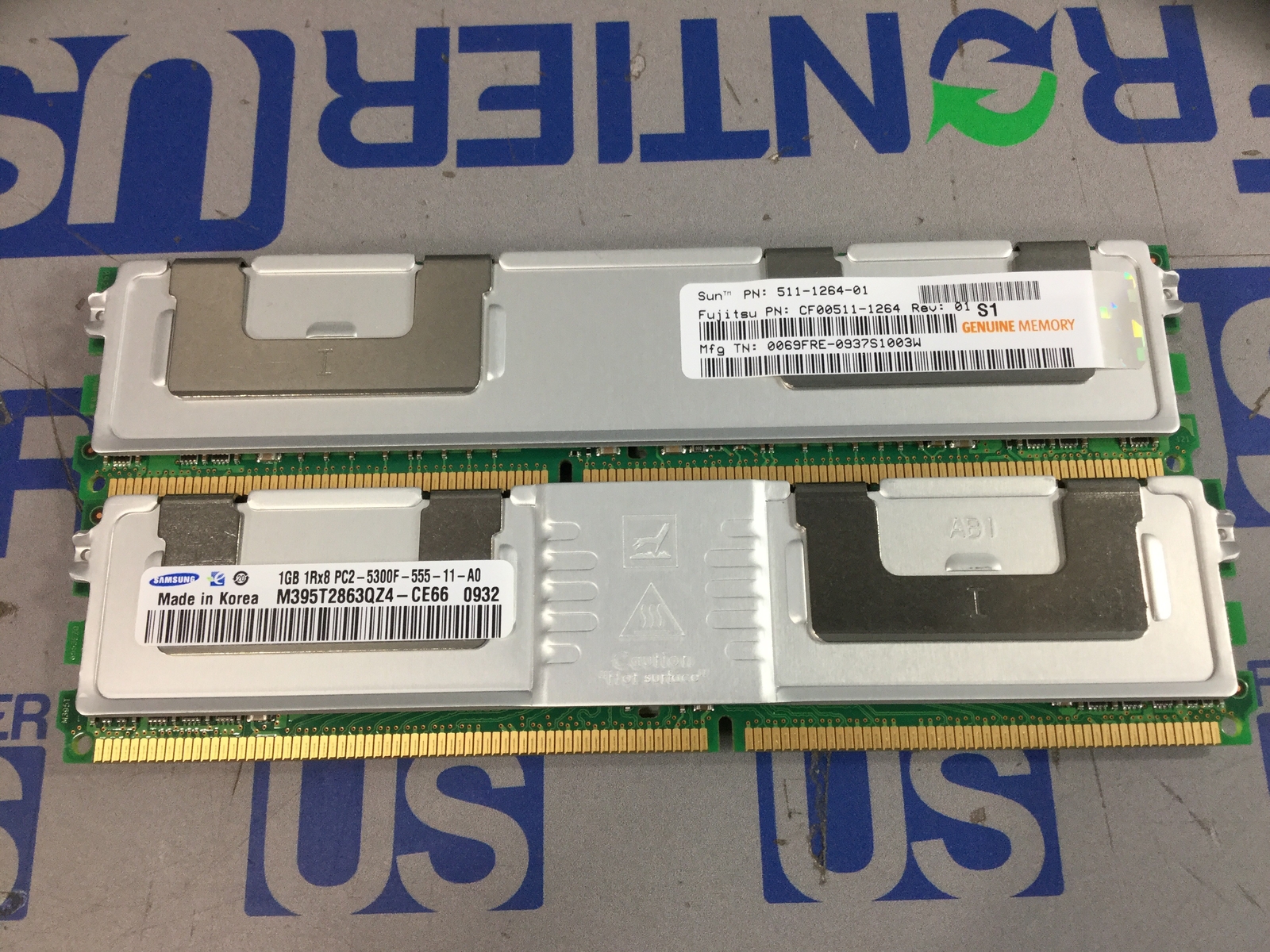 SUN 2GB Memory Kit(2x 511-1264) SESX2A2Z