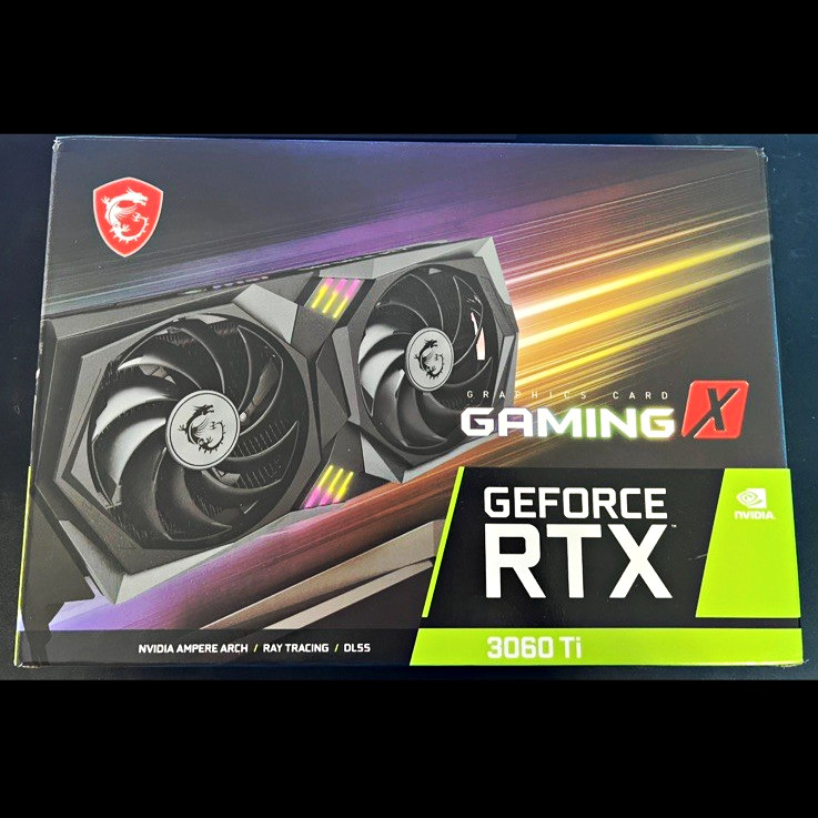 MSI Gaming X NVIDIA GeForce RTX 3060 Ti Ampere Ray Tracing DLSS GPU