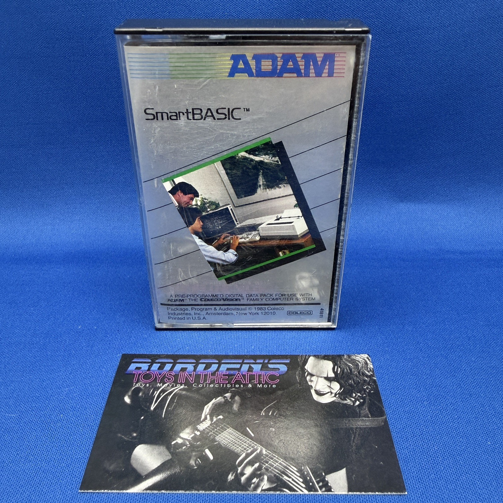 ADAM SmartBASIC Pre-Programmed Digital Data Pack Coleco Vision Family Computer 
