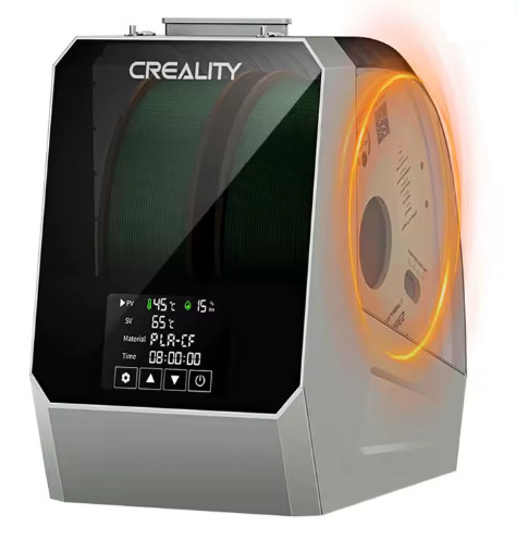 DARK GRAY - CREALITY SPACE PI FILAMENT DRYER PLUS DRYING TWO ROLLS DEHYDRATOR