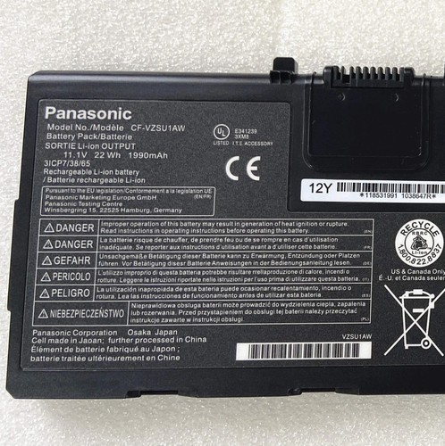 New Genuine 22Wh CF-33 CF-VZSU1AR Battery for Panasonic Toughbook CF-VZSU1AW US