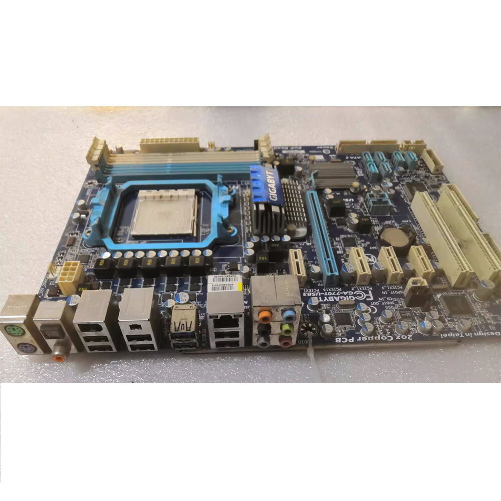 For GIGABYTE GA-770T-USB3 Motherboard ATX Socket AM3 AMD 770 DDR3 USB3.0