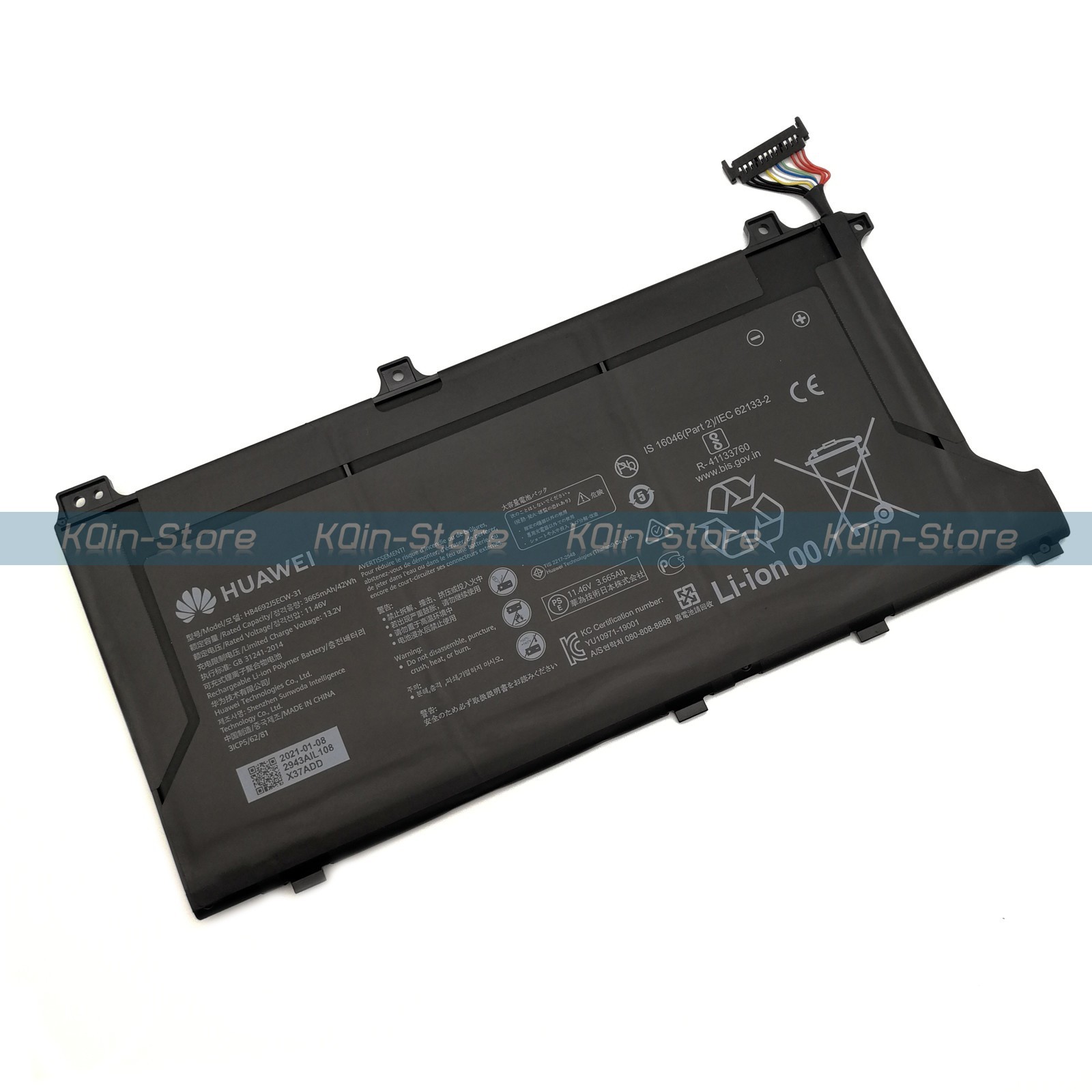 Genuine HB4692J5ECW-31 Battery for Huawei MateBook D 15 2020 MagicBooK VLT-W50