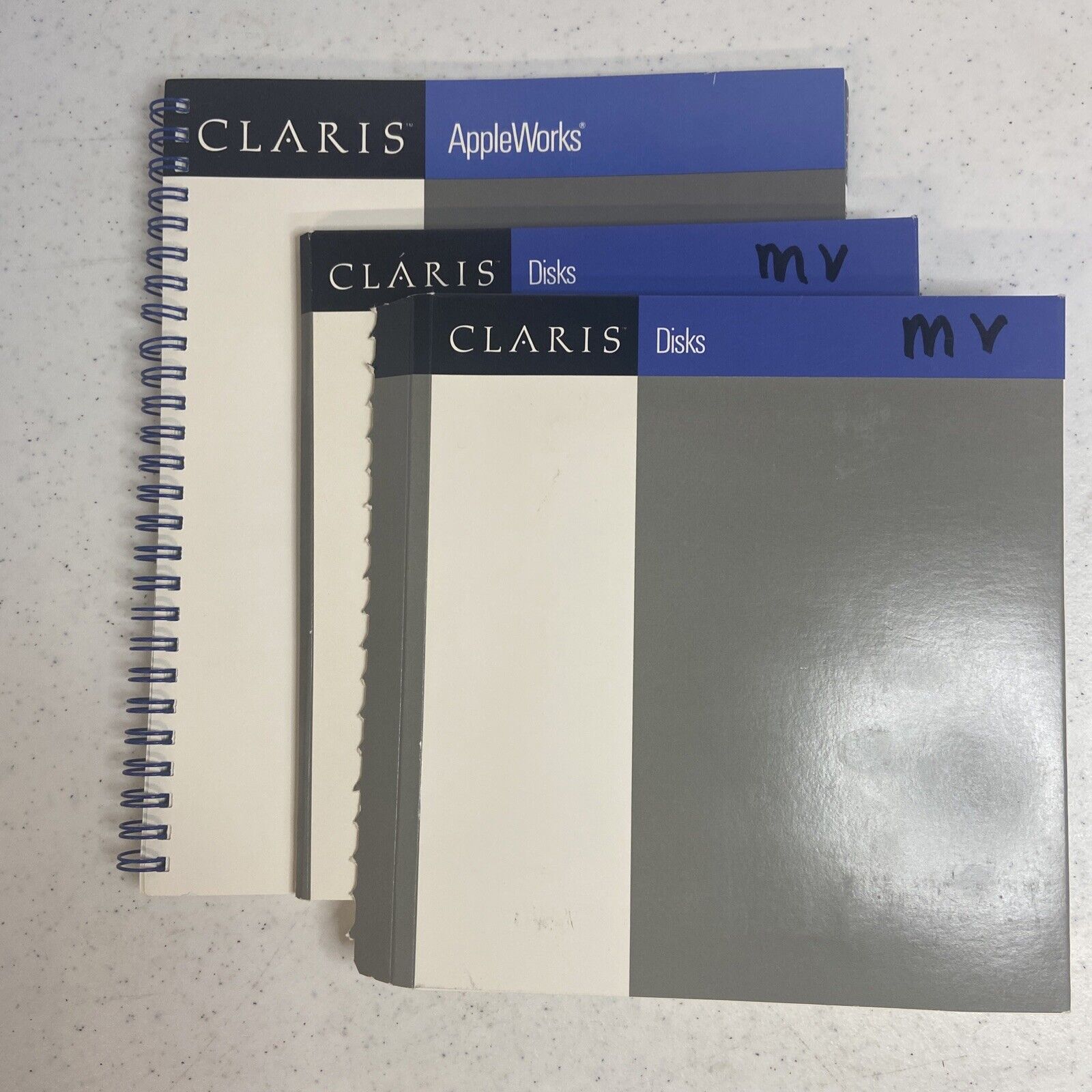 Apple II Claris Appleworks Software ProDOS 1987 4 Disks Guide  10 Pack