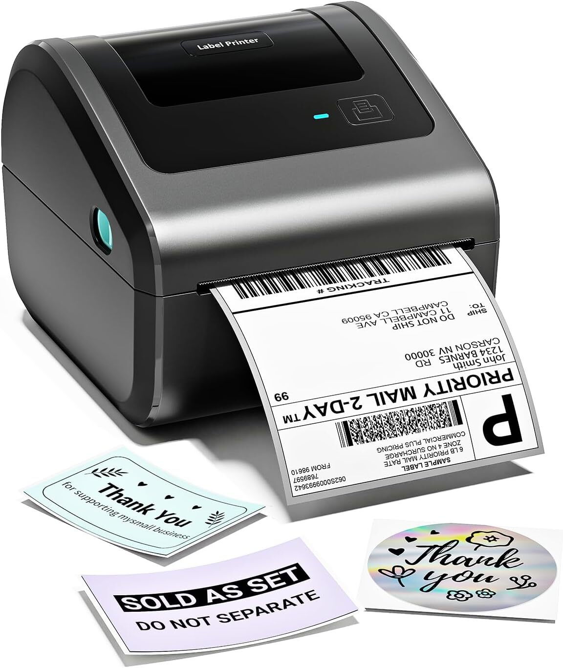 Phomemo 4x6 Wireless Shipping Label Printer Bluetooth Thermal Label Printer Lot