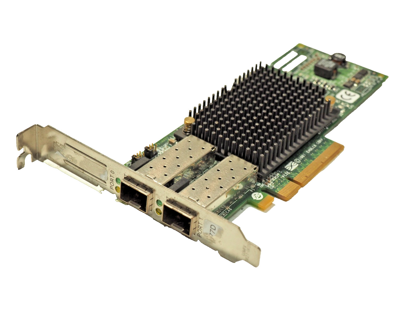 IBM Emulex LPE12002 10N9824 00E0806 Dual Port 8GB Adapter Card High Profile