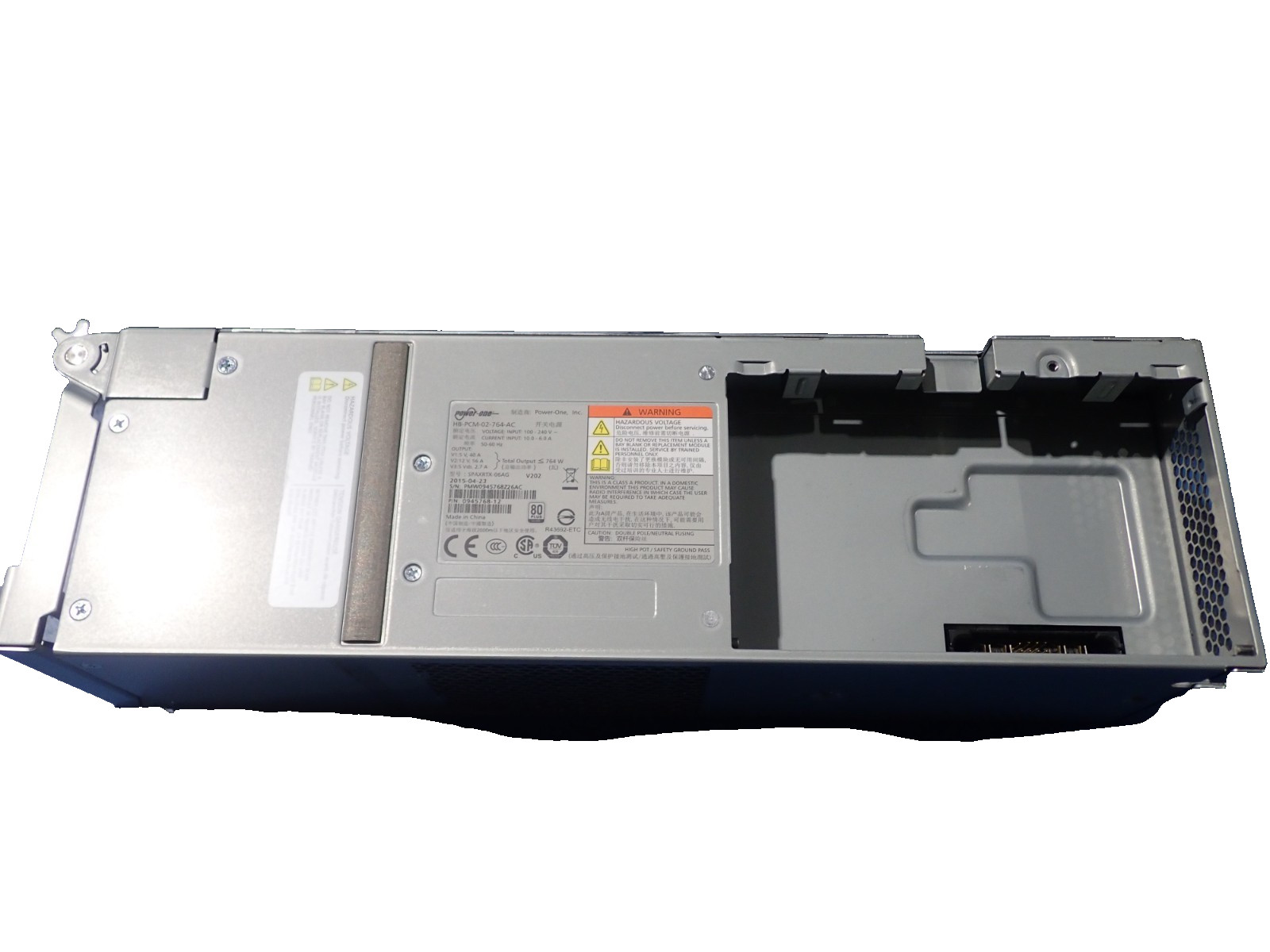 IBM 0945768-12 PSU STORWIZE V7000 764W High Efficiency Server AC Power Supply