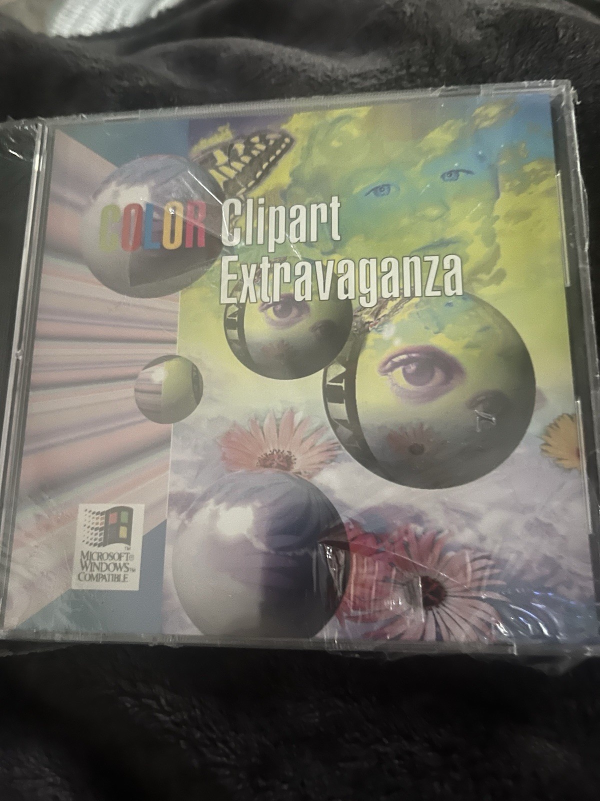 Vintage 1996 Clipart Extravaganza CD ROM New Sealed