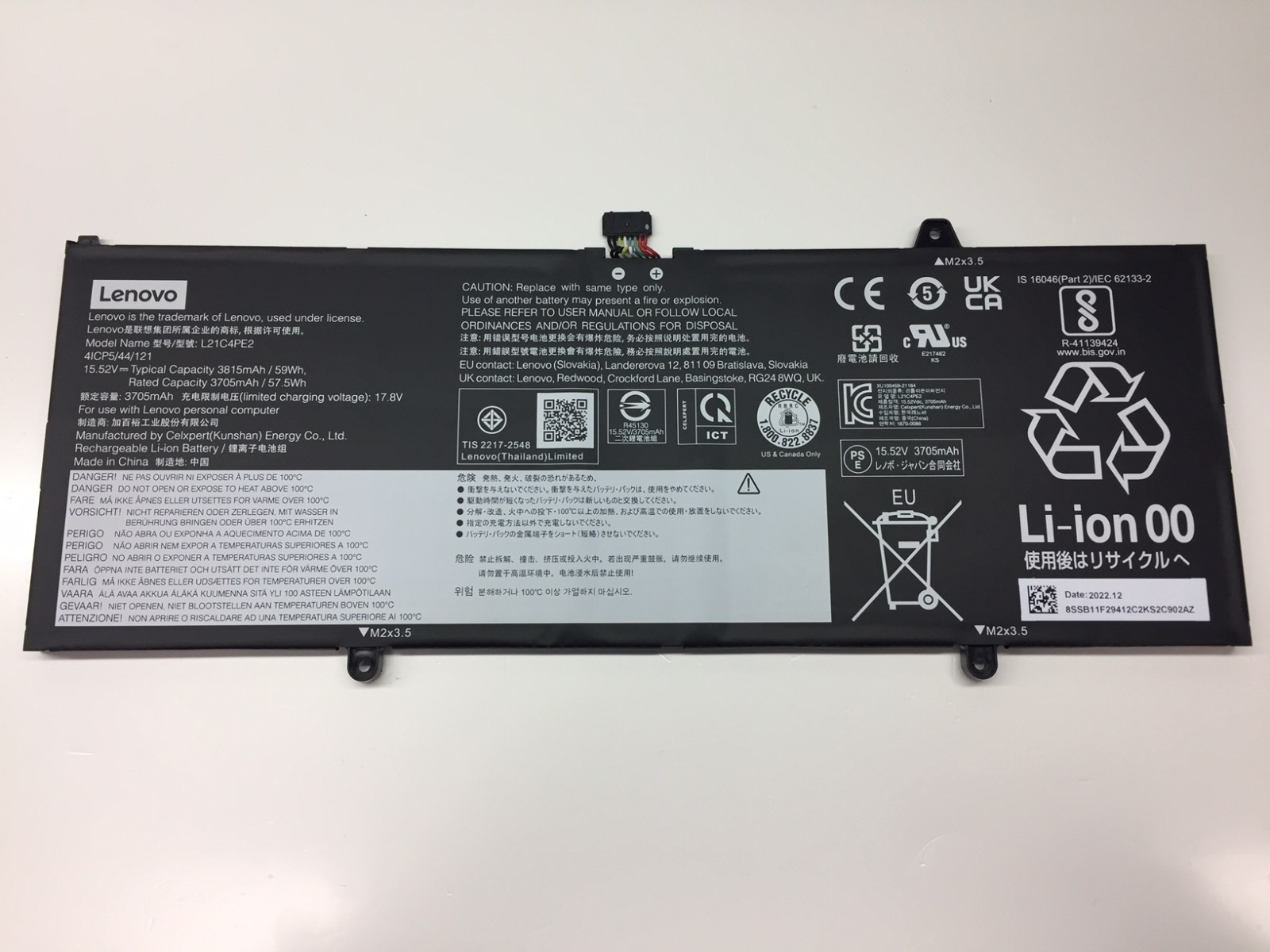 Genuine L21C4PE2  Battery for Lenovo Yoga 6 13ABR8
