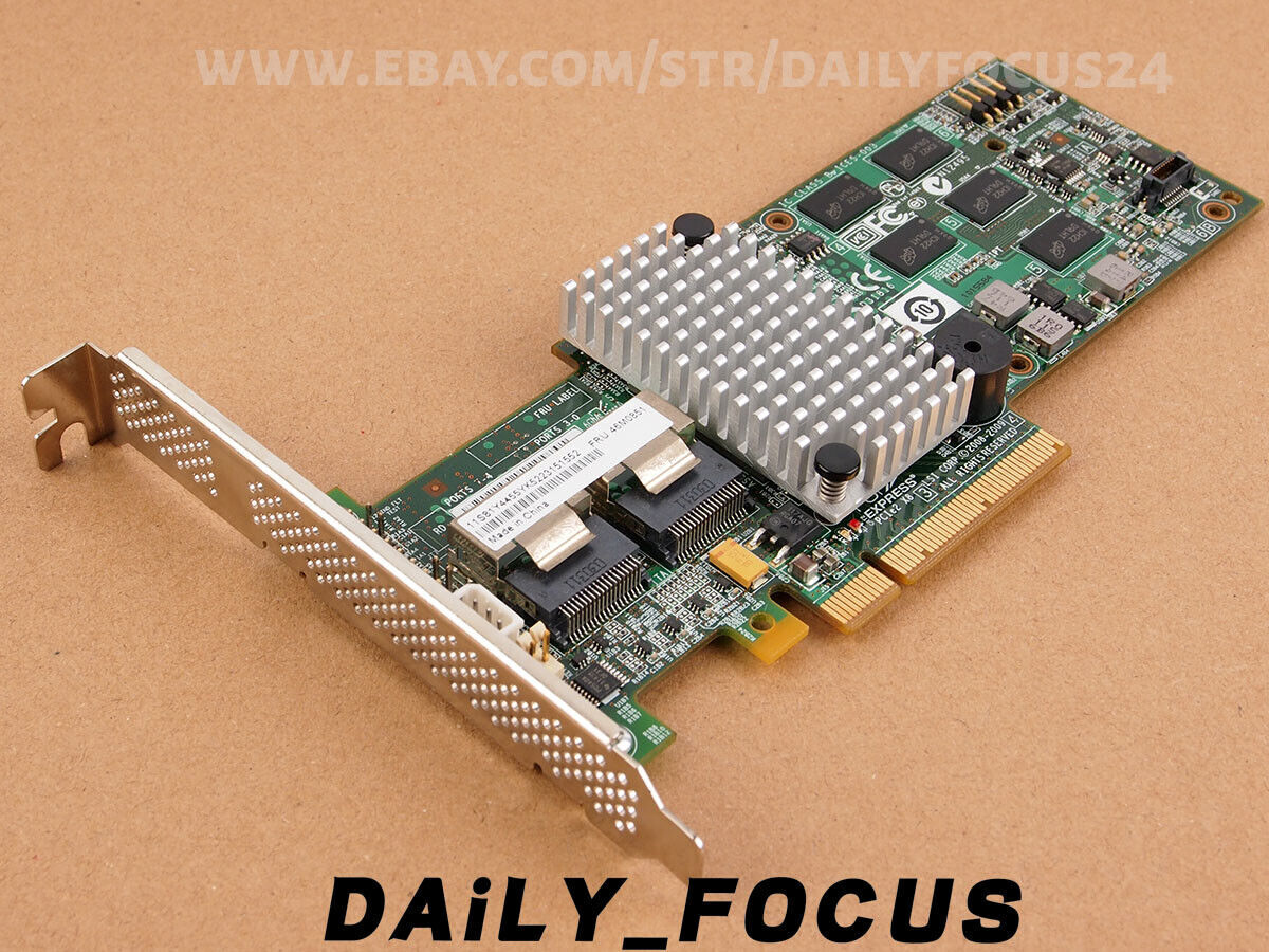LSI 46M0851 IBM M5015 SAS 9260-8i SATA Controller RAID PCIe x8 + BAT1S1P battery