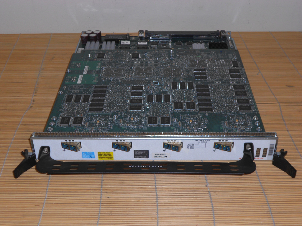 Cisco 4OC12X/ATM-IR-SC 4-Port OC-12/STM-4 ATM Module for Cisco 12000 Router