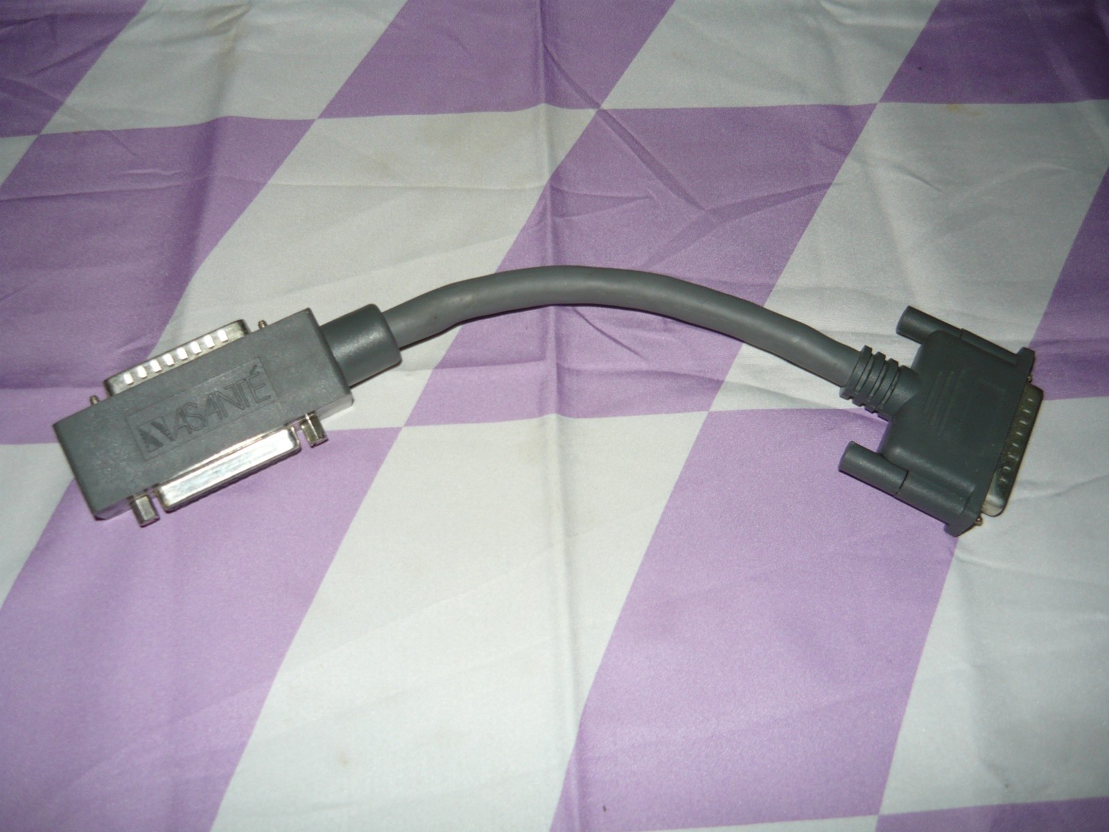 Vintage Asante 25 Pin SCSI Dongle Passthrough Adapter Used