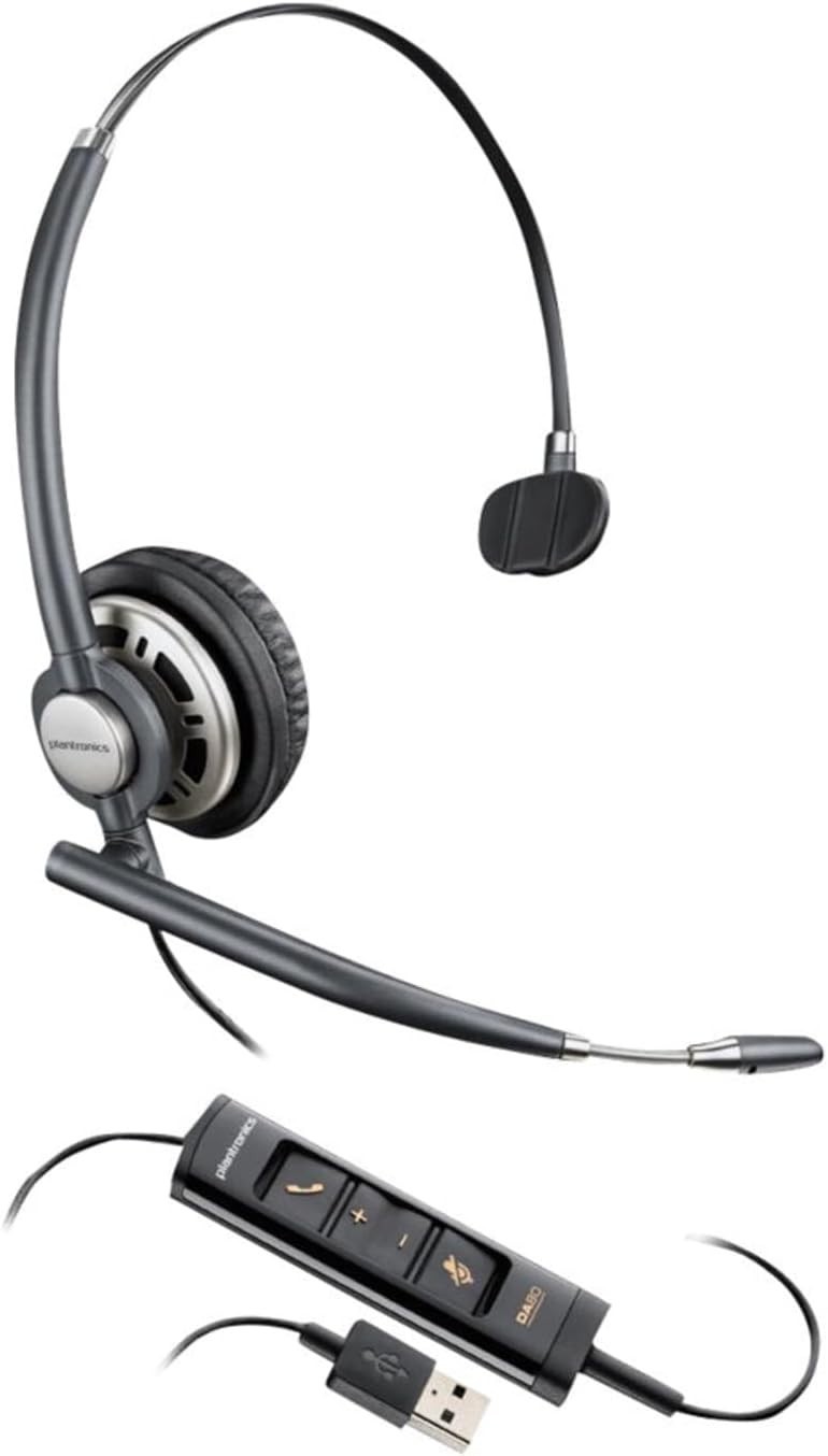 HP Poly EncorePro 715 USB-A Monaural Headset TAA - Wired Mono - USB Type A