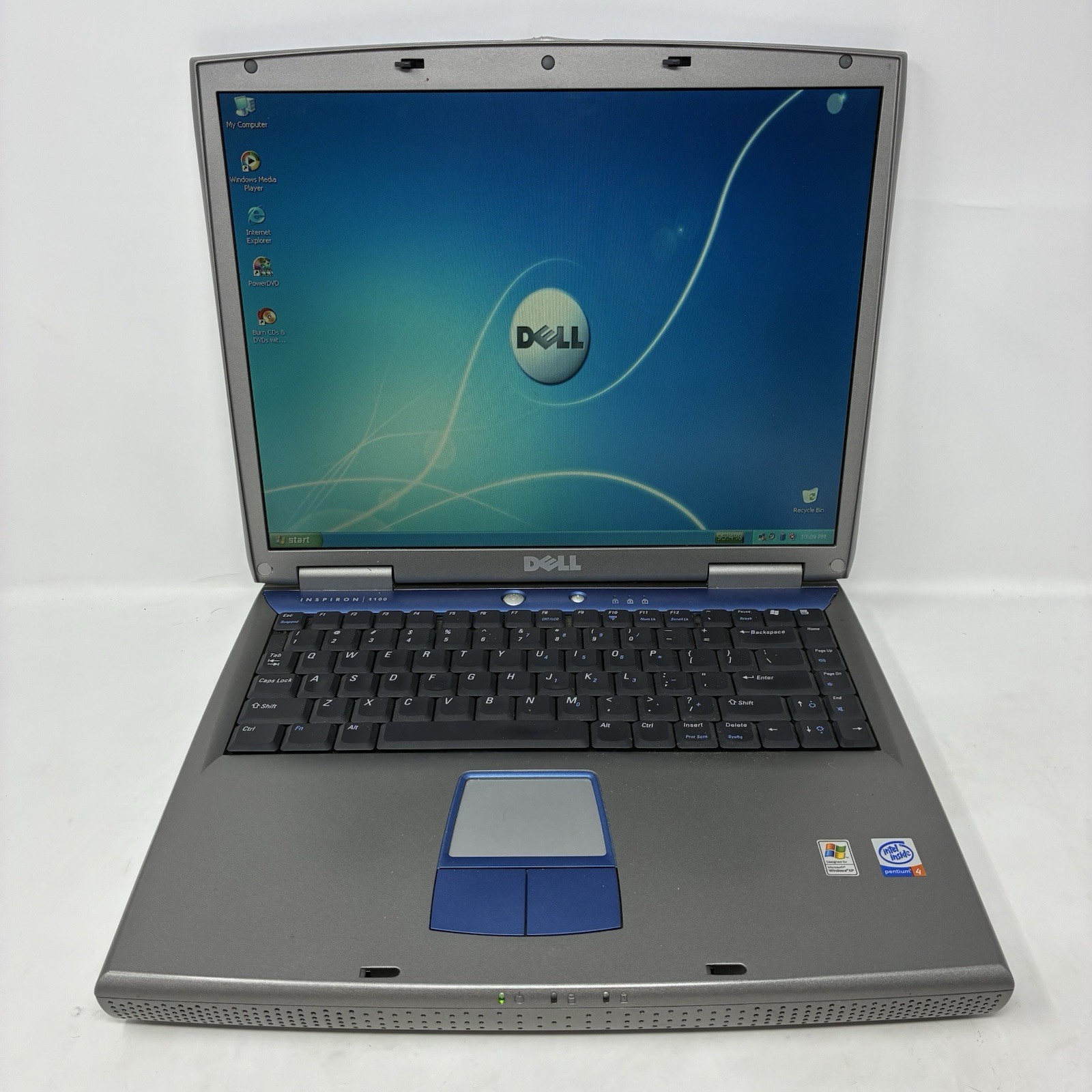 Dell Inspiron 15” Win XP Laptop Complete Working Battery OEM AC P4 XGA Matte LCD