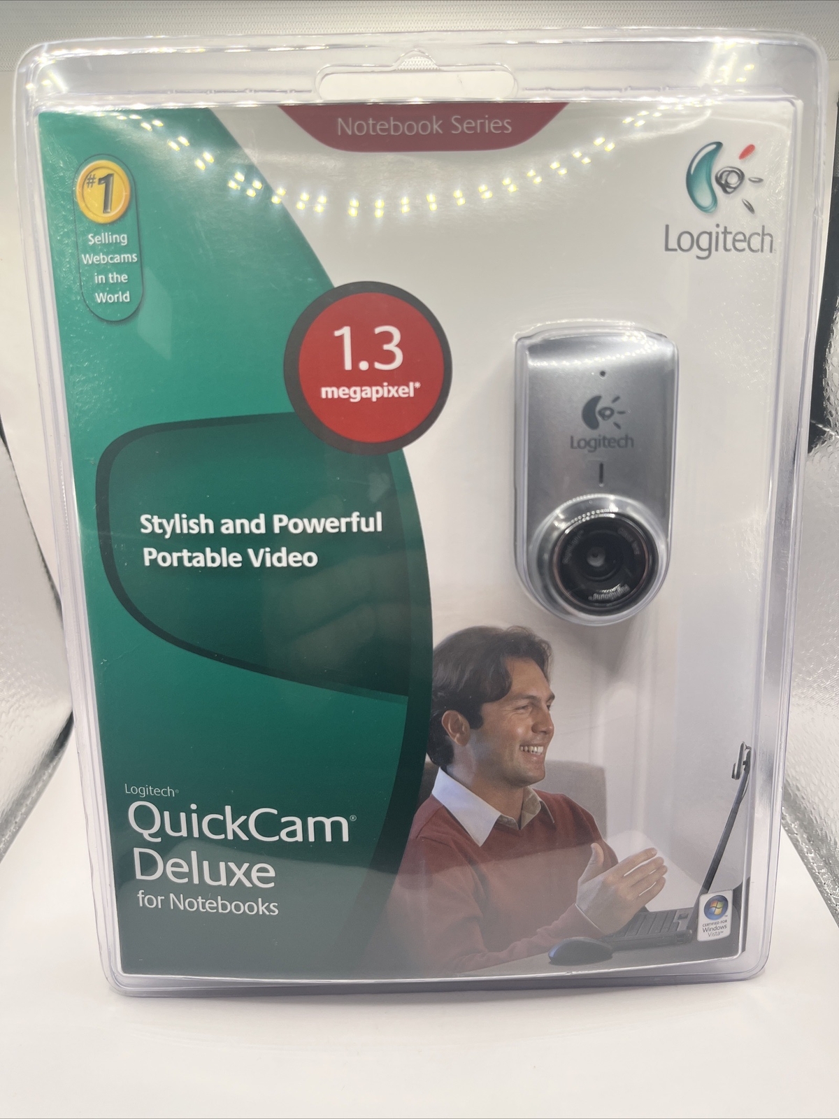 Logitech QuickCam Deluxe Web Cam Brand New Factory Sealed Package