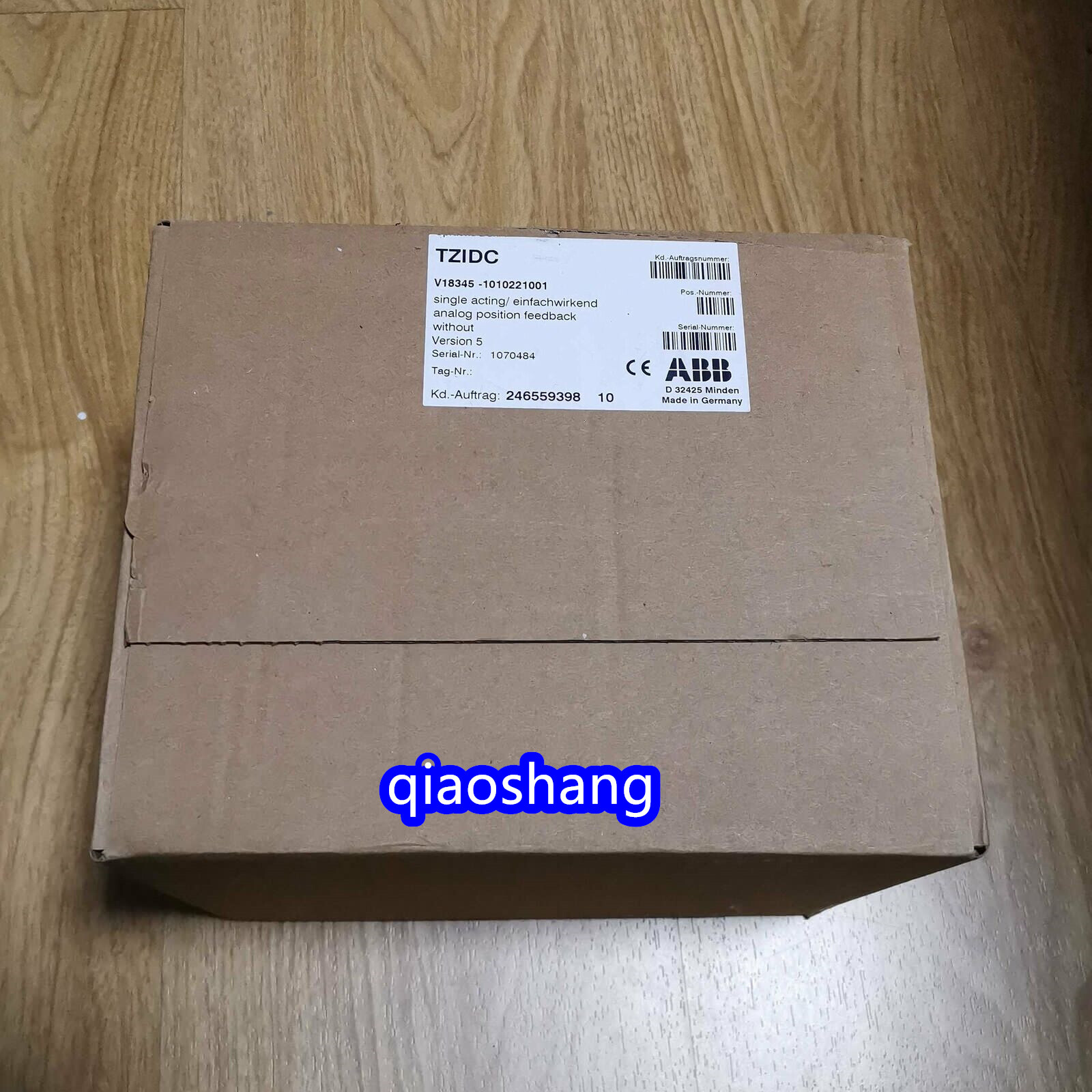 1pc new ABB TZIDC V18345-1010221001 Positioner  FedEx or DHL