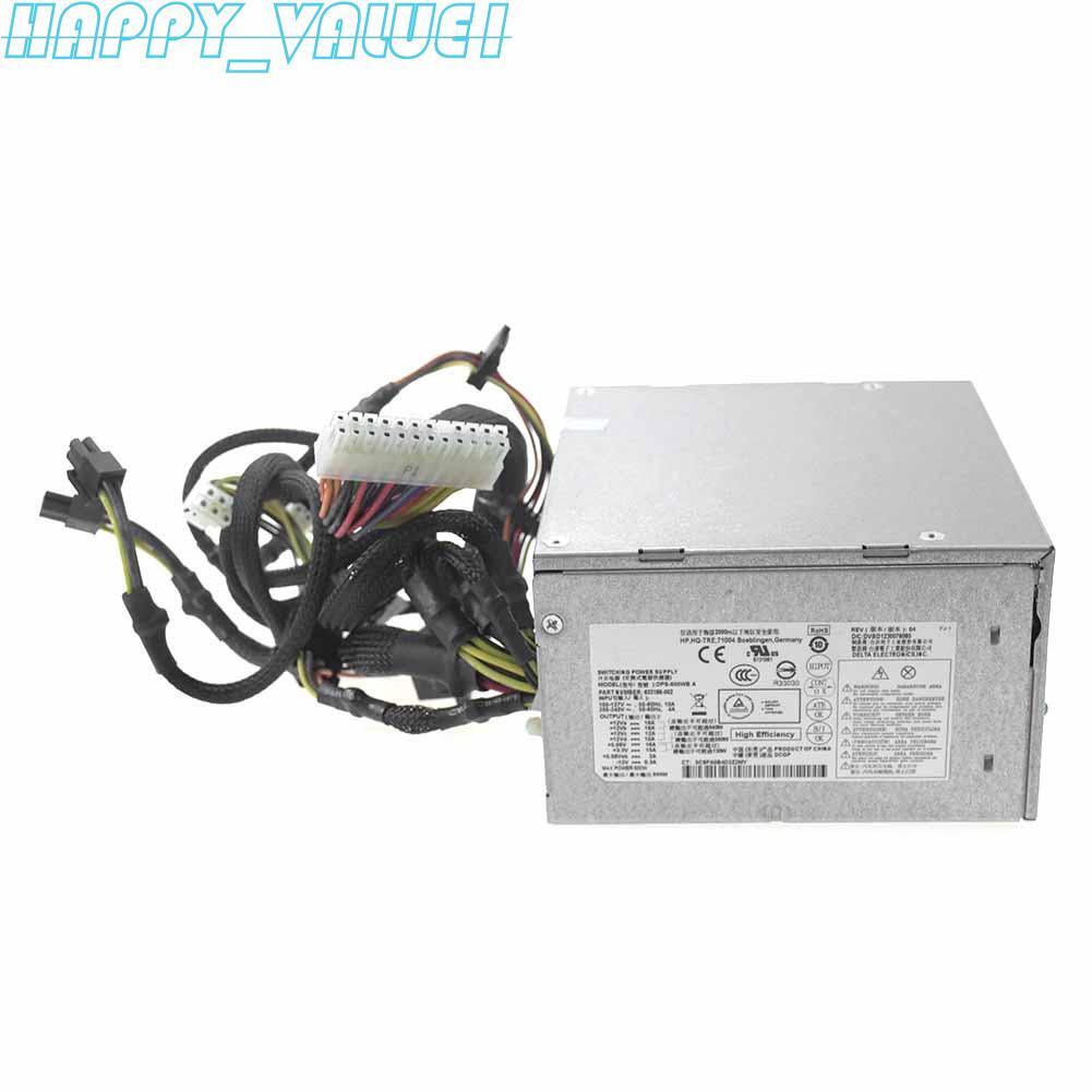 633186-002 DPS-600WB A 600W for HP ENVY 810 Phoenix h9-1400t CTO Power Supply