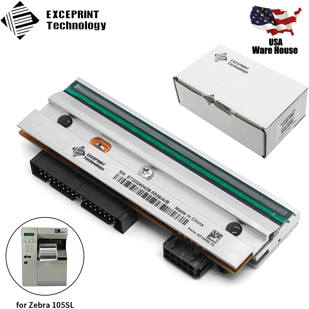 ✅ Printhead for Zebra 105SL 203dpi Thermal Label Printer PN G32432-1M US STOCK ✅