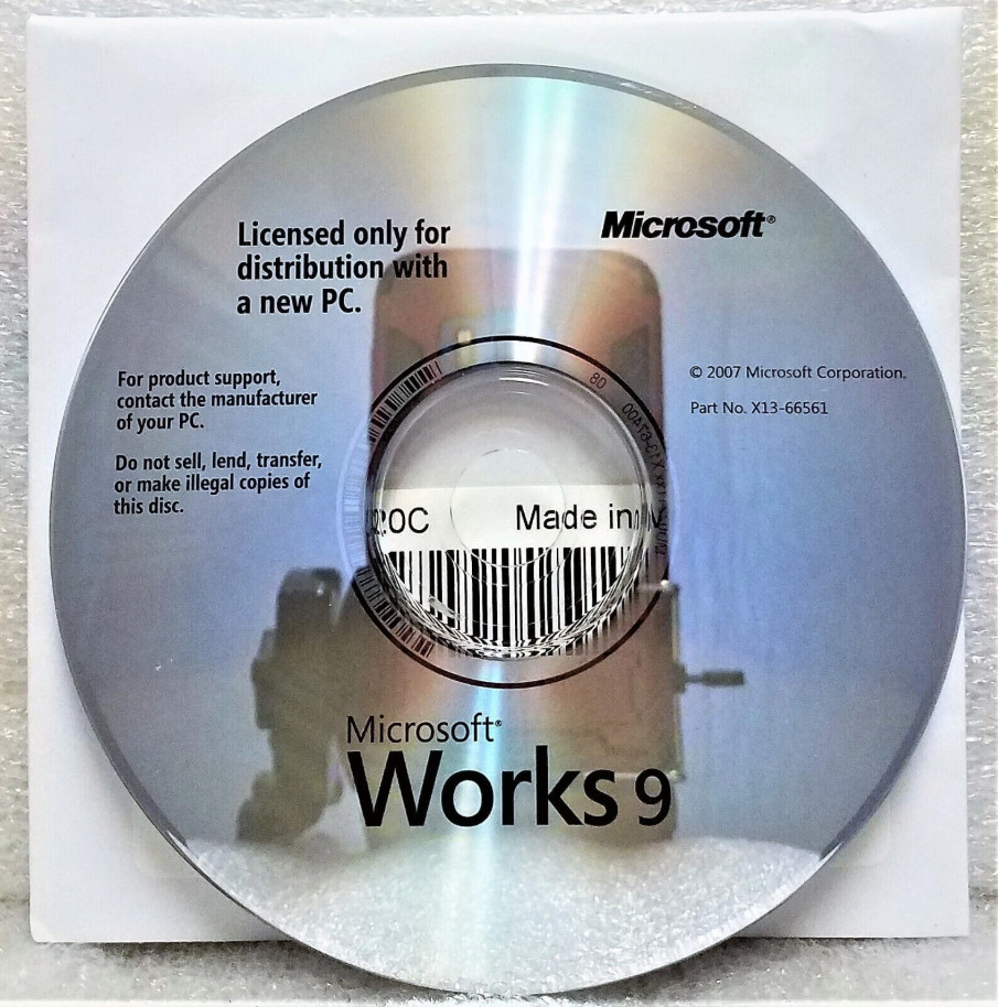 Microsoft Works 9.0 For Windows 11 & 10