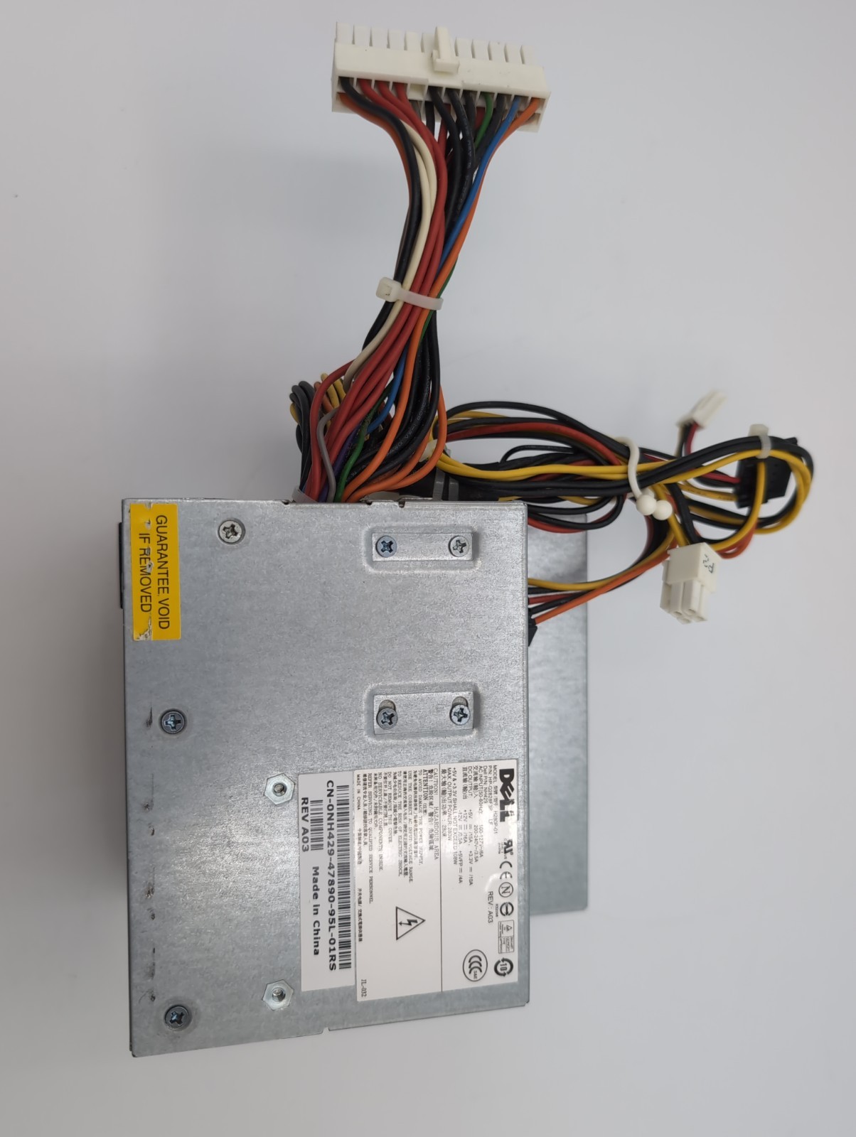 Dell H28P-01 ATX Power Supply 280W 24 Pin 4 Pin Peripheral 1 Fan (NOT TESTED)