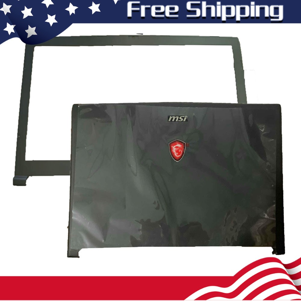 New Black For MSI GE72 GE72VR 6RF 7RF Pro MS-1791 MS-1794 Top Back Cover & Bezel