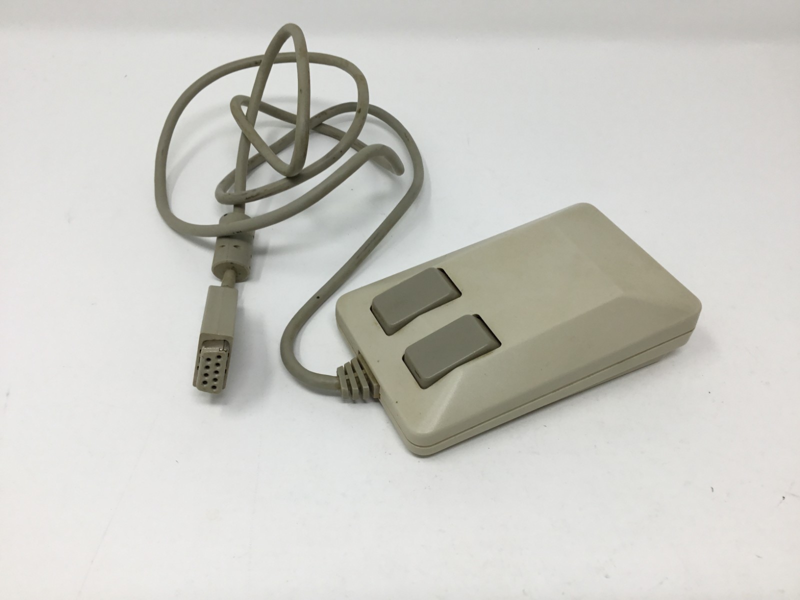 Original Commodore Amiga Tank Mouse 2-Button 9 Pin - Untested
