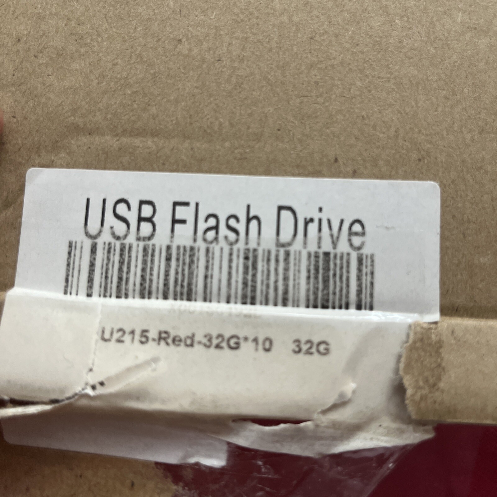 6 pack USB Flash Drive 32gb. Only 1 - 6 Pack Available. Red Color