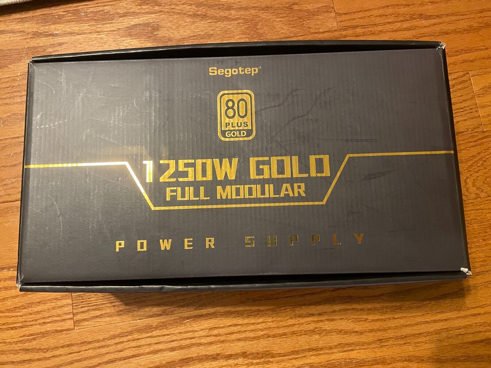 Segotep 1250W ATX 3.0 Gaming Power Supply, 80+ Gold Certified, Fully Modular