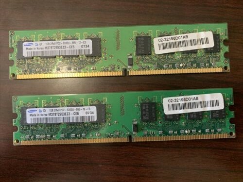 Samsung 2GB RAM (1GBx2) DDR2 5300U