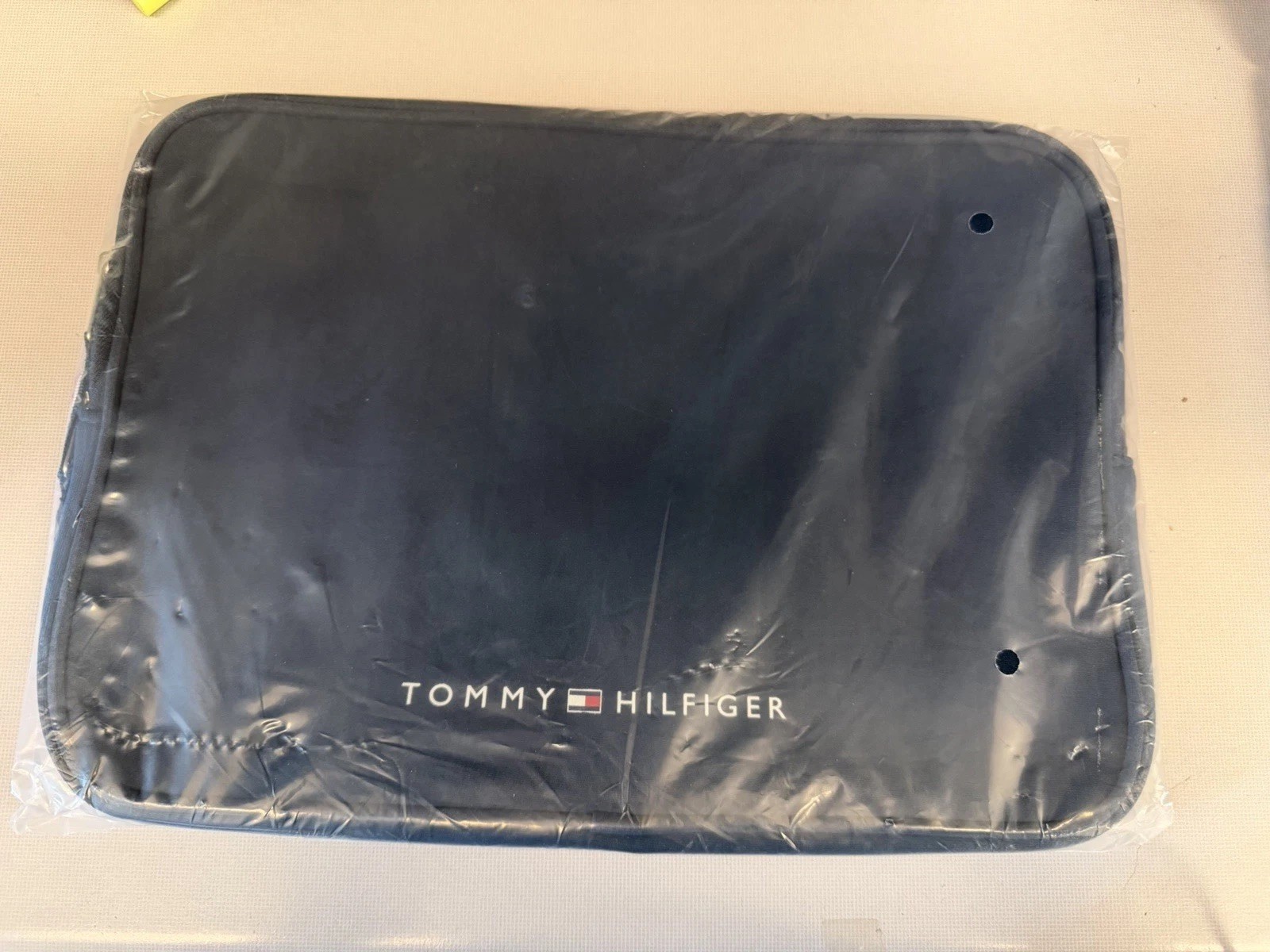 Tommy Hilfiger 13in Soft Laptop Cover Case Sleeve Bag Navy Blue