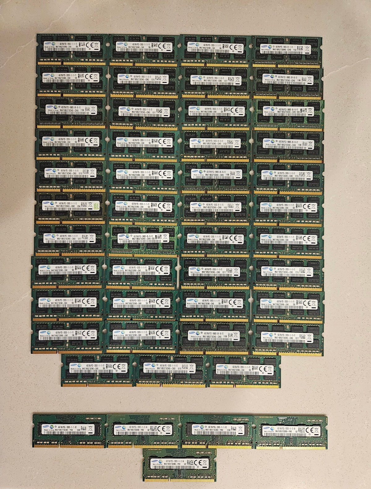 Samsung M471B5273EB0-CK0 4GB RAM 204Pin SO-DIMM DDR3 1600MHz 1.5V, NEUW. BULK