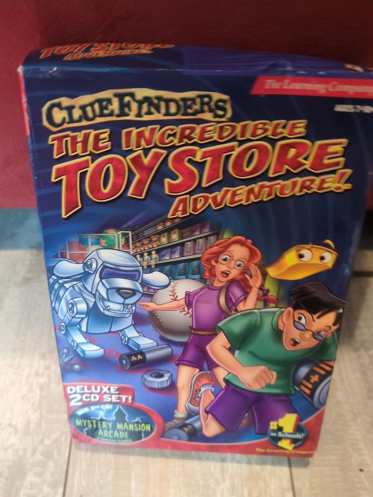 Cluefinders Incredible Toy Store Adventure Mystery Mansion Ages 7-10+ New Sealed