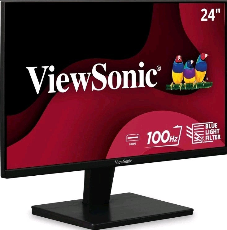 VS2447M 24 Inch 1080P Monitor with 100Hz, Freesync, Thin Bezels, Eye Care, HDMI,