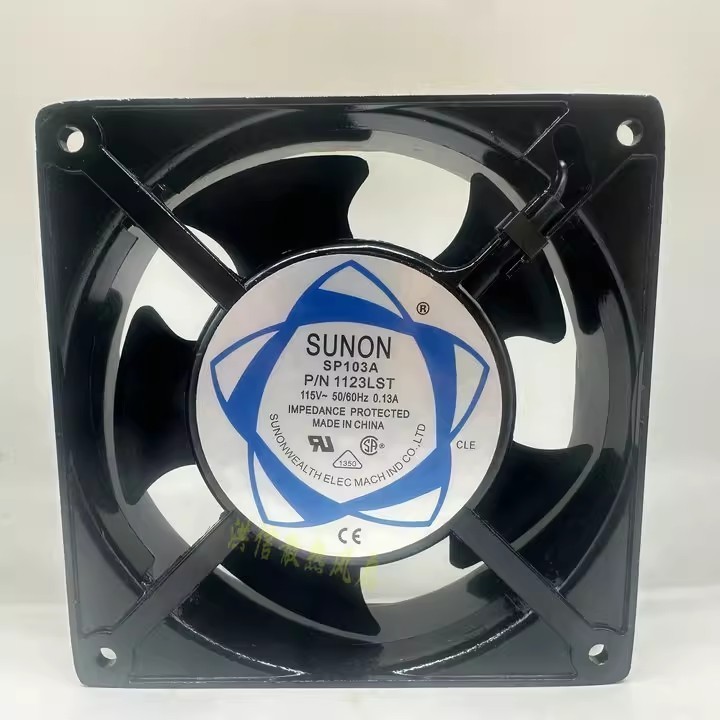 1PCS SUNON 12038 SP103A P/N 1123LST 115V 0.13A Fan