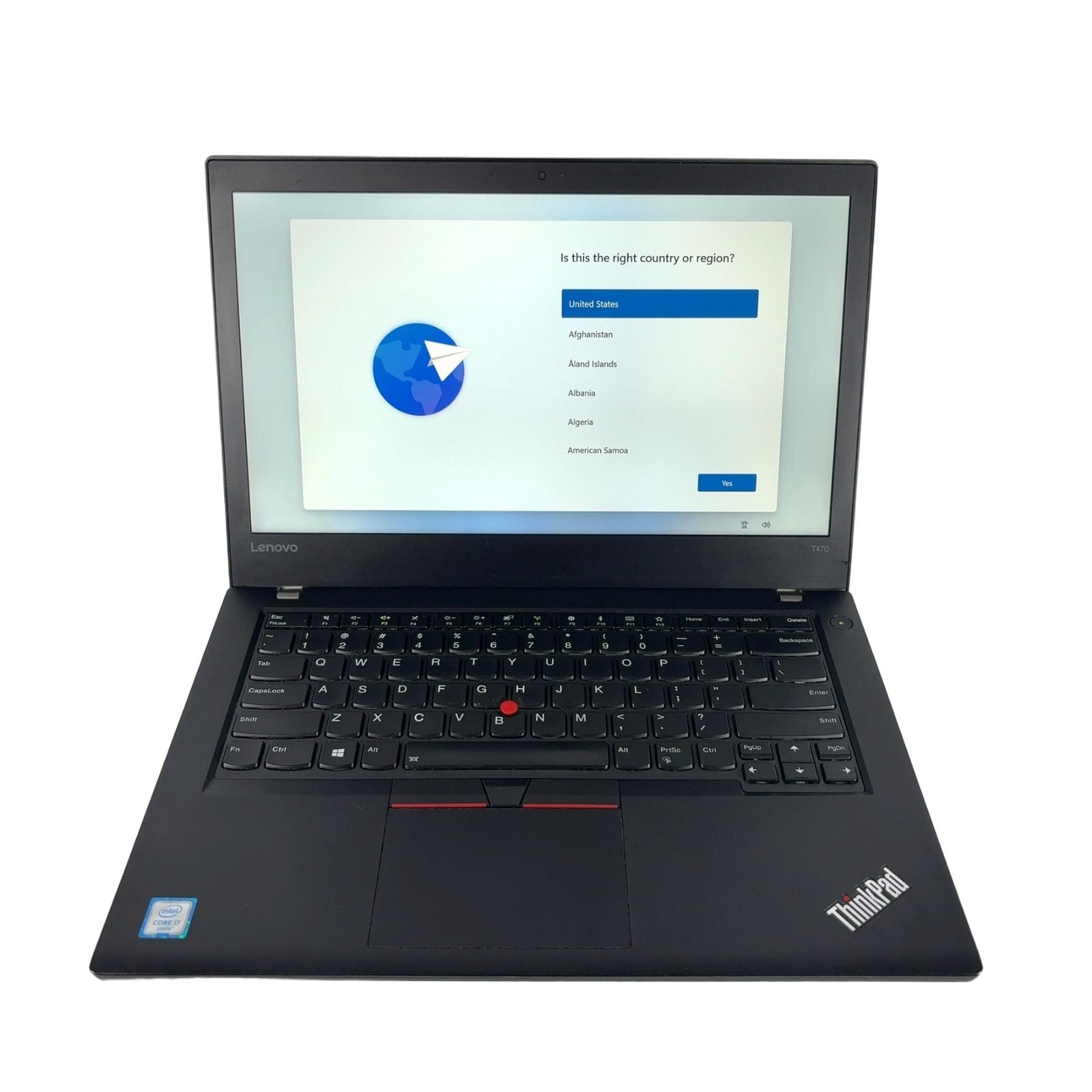 Lenovo ThinkPad T470 14" FHD Touch 2.50GHz i7 8GB RAM 256GB SSD Windows 11 Pro