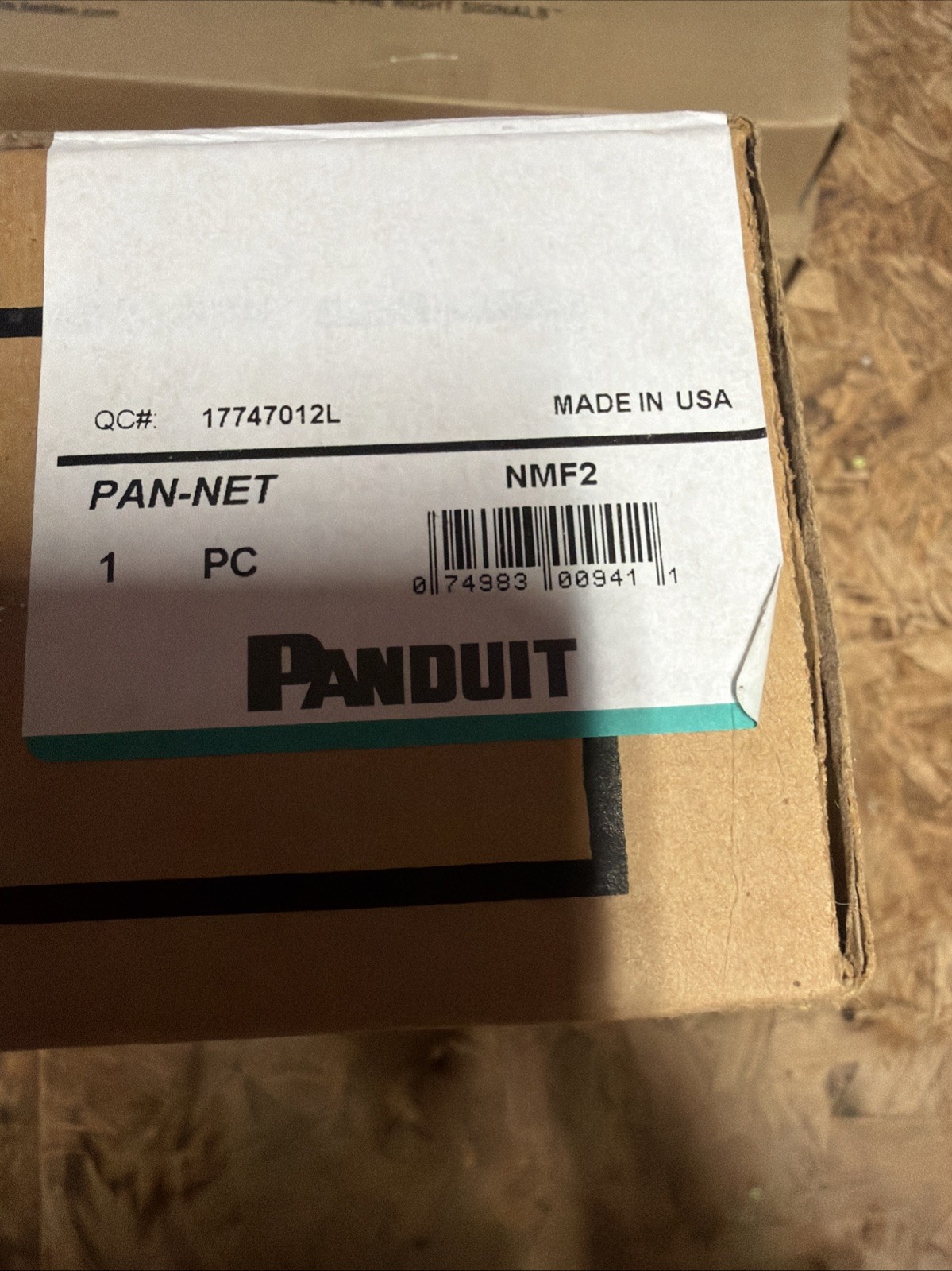 Panduit Pan-Net NMF2 Horizontal Cable Manager 19" Front ONLY 2RU