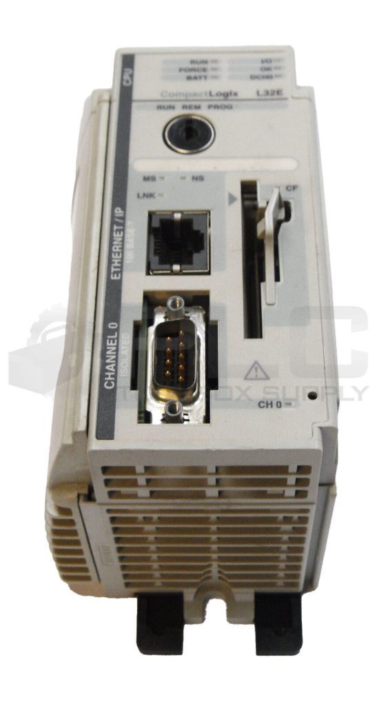 ALLEN BRADLEY 1769-L32E /A LOGIX 5332E PROCESSOR UNIT 5-24VDC .66-.09A *READ*